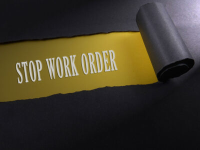 What To Do When Served With A Stop-Work Order: A Guide For Federal Contractors